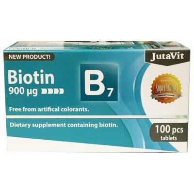 Jutavit Biotin tabletta 900mg 100db