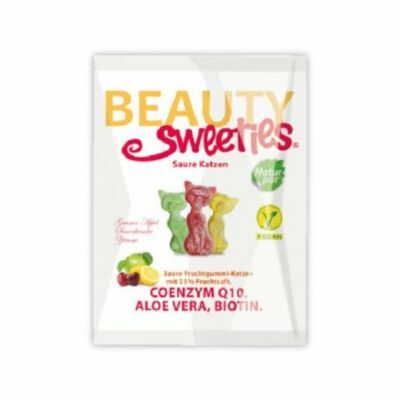 Beauty Sweeties gluténmentes vegán gumicukor - cicák 125g